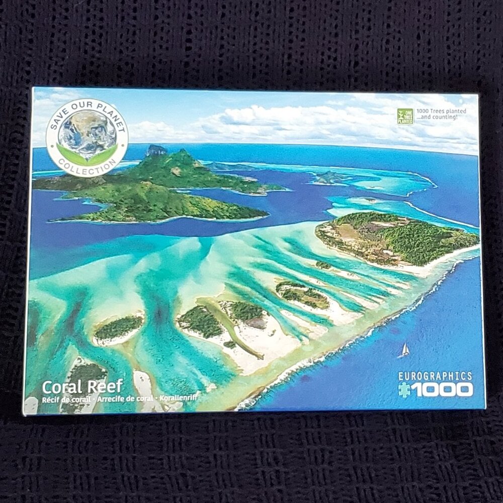Eurographics "Coral Reef" 1,000 pc Puzzle "Save Our Planet Collection"